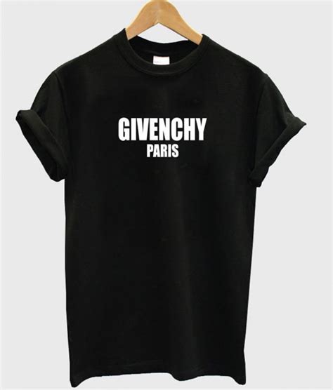 givenchy paris t shirt fake|givenchy graphic crewneck t shirt.